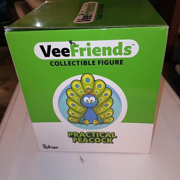 NEW VeeFriends Collectible 6" Vinyl Practical Peacock Figurine Created for Macys - Picture 7 of 7